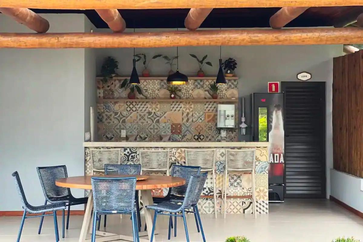 Casa Praia Do Forte Bahia Jardim Piscina Churrasco מראה חיצוני תמונה